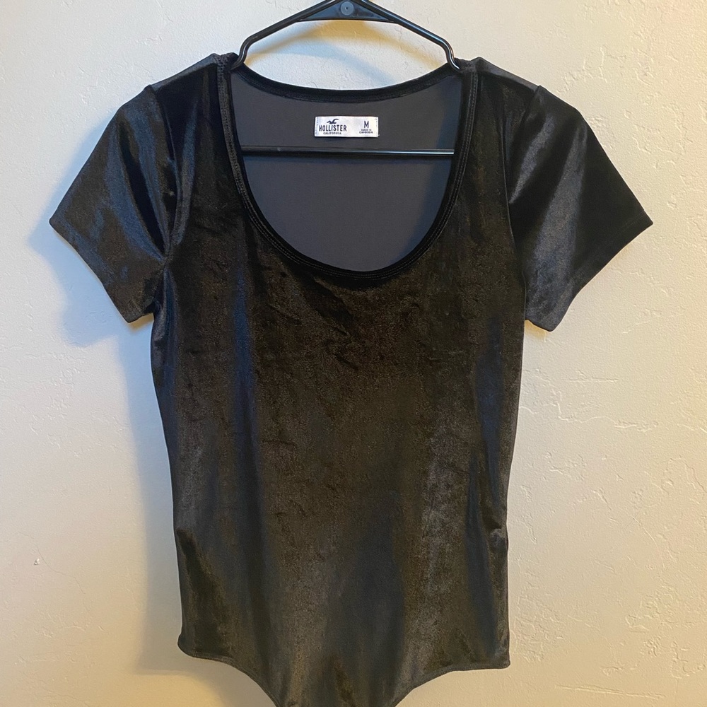 Velvet bodysuit